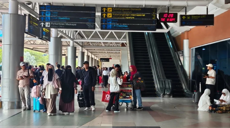 Penerbangan Rute Jakarta di Bandara SMB II Kembali Beroperasi