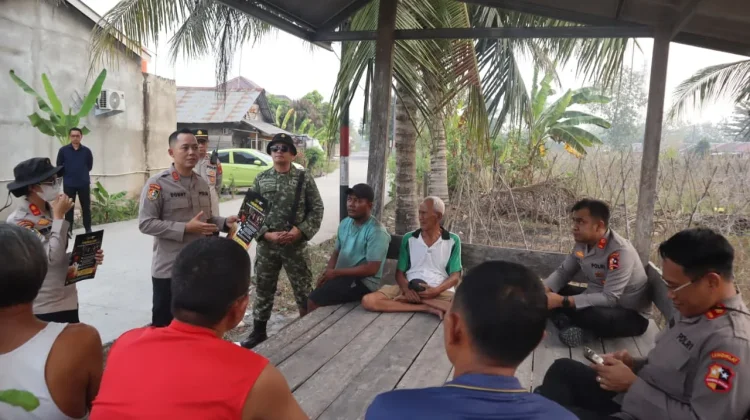 Polri Libatkan Serdik Sespimmen dalam Mitigasi Karhutla
