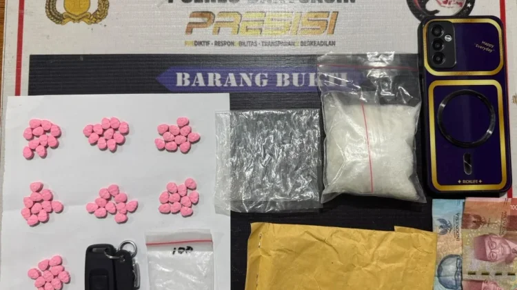 Laporan Warga Bantu Polisi Gagalkan Peredaran Sabu dan Ekstasi di Banyuasin