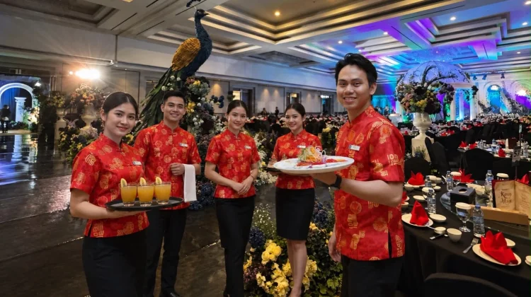 Tradisi Ciatok Hadir dalam Paket Pernikahan di Wyndham Opi Hotel Palembang