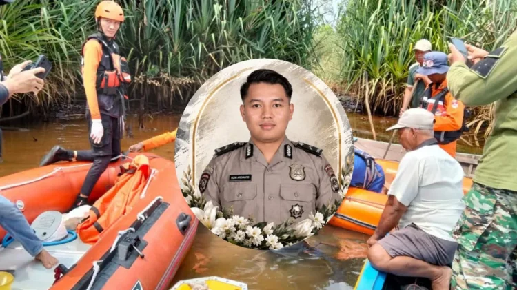 Bripda Rizki Ditemukan Meninggal di Perairan Sungai Badak