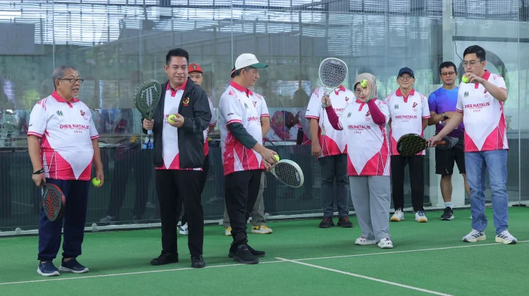 Turnamen Padel FK Unsri Edukasi Bahaya Sepsis di Palembang
