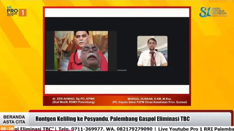 Rontgen Keliling Percepat Eliminasi TBC di Palembang