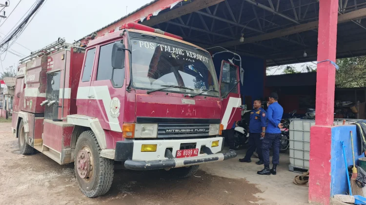 Hanya Punya Satu Unit Truk, Damkar Talang Keramat Harap Tambahan Armada