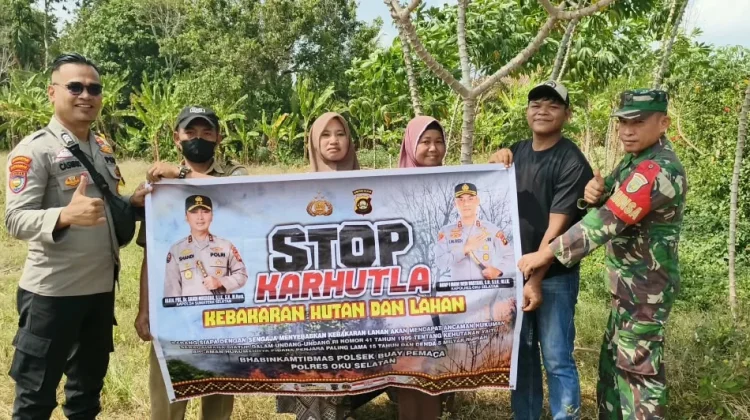 Cegah Karhutla, Polda Sumsel Gencarkan 374 Patroli dan Edukasi