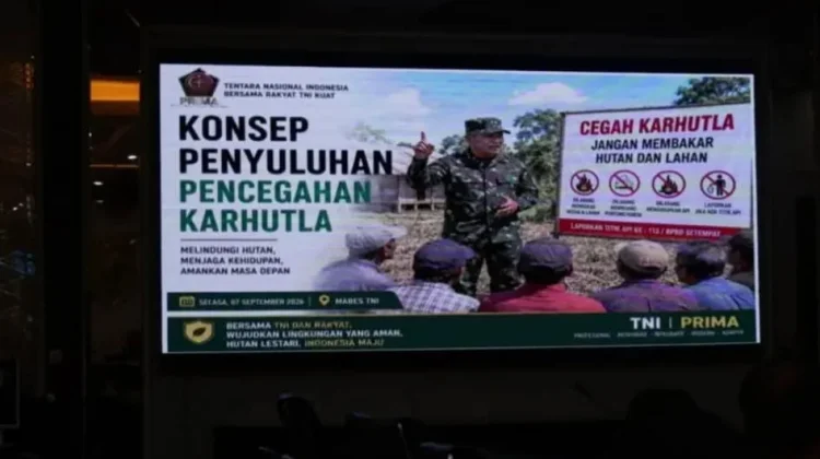 Mabes TNI Dorong Pencegahan Dini Karhutla di Pagar Alam