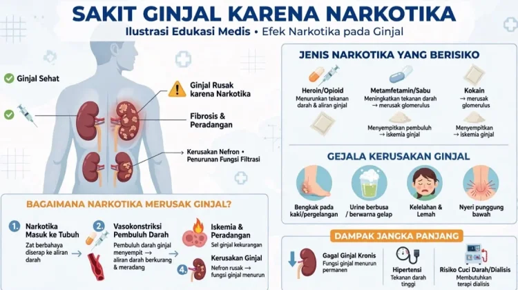 Mengurai Bahaya Napza: Racun yang Diam-Diam Merusak Organ Dalam