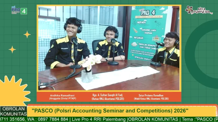 Dari SMA hingga Kampus, 700 Orang Ramaikan PASCO Polsri 2026