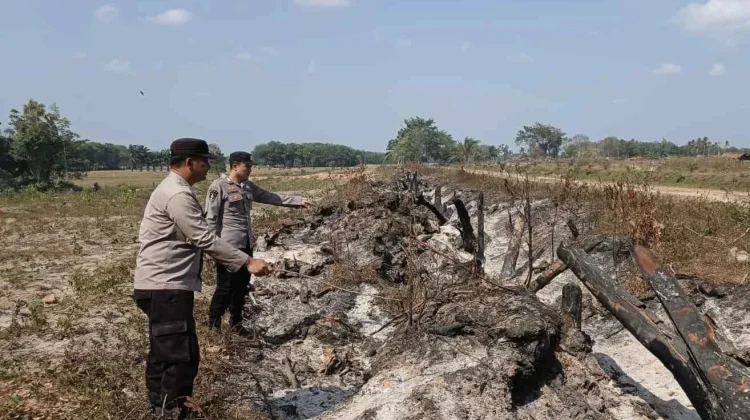 Polisi Tindaklanjuti Hotspot Karhutla di Buay Madang