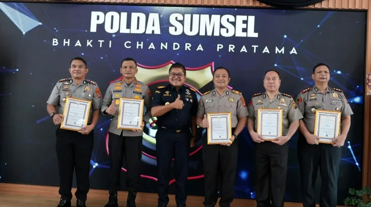 Lawan Sindikat Narkoba, 55 Polisi di Sumsel Raih Penghargaan Khusus