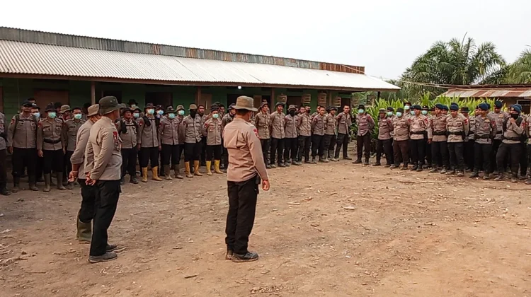 Operasi X-Fire Teluk Limau: 218 Personel Dikerahkan Tangani Karhutla