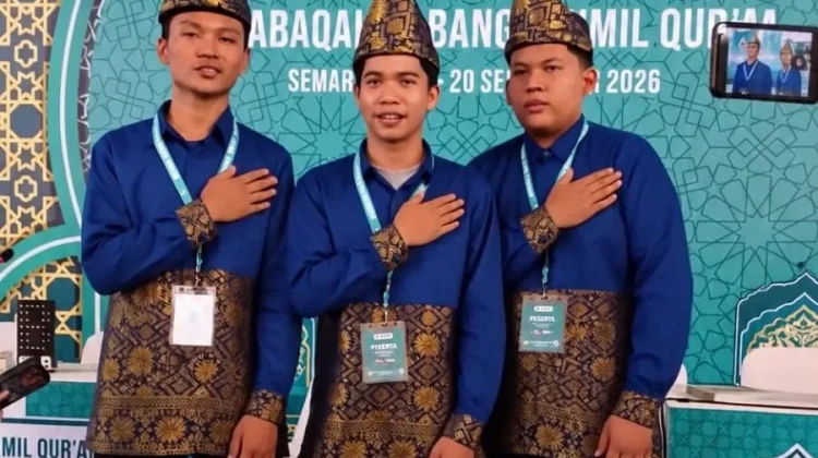 Tim Fahmil Qur'an Sumsel Raih Emas MTQ Nasional XXXI di Semarang