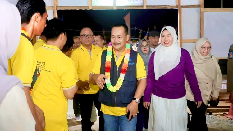 Geliat Voli Desa di Muba, 48 Tim Berebut Piala KUD Mulyo Mandiri