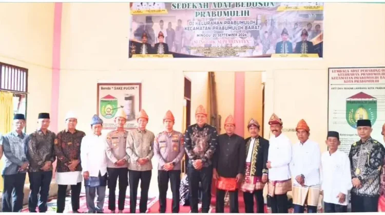 Wawako Prabumulih Hadiri Sedekah Bedusun, Dorong Pelestarian Tradisi Adat