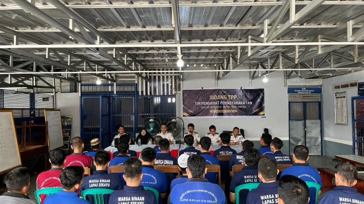Lapas Sekayu Usulkan 63 Warga Binaan Dapatkan Hak Integrasi