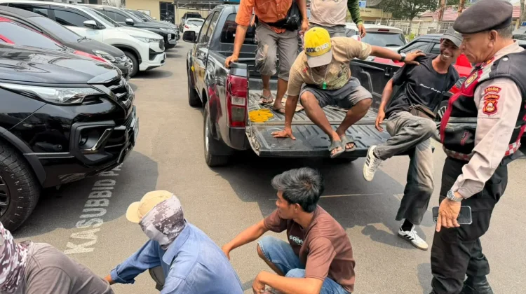 Operasi Sikat Musi 2026, Polda Sumsel Amankan 15 Jukir dan Pungli