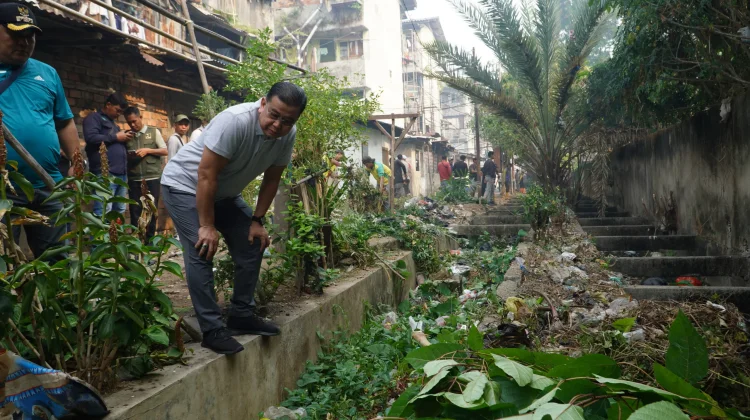 Pemkot Palembang Perkuat Gotong Royong Cegah Saluran Air Tersumbat