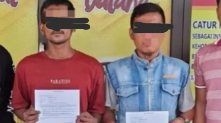 Dua Orang Pelaku Pungli di Lampu Merah Kemiling Baturaja Diamankan Polisi