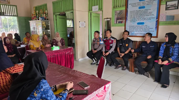 Kapolsek Batang Hari Leko Sambangi Sekolah Perkuat Kamtibmas