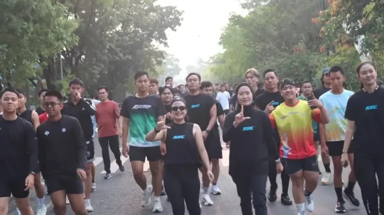Wabup Lahat Lepas Skala Run Club, Dorong Generasi Muda Peduli Kesehatan