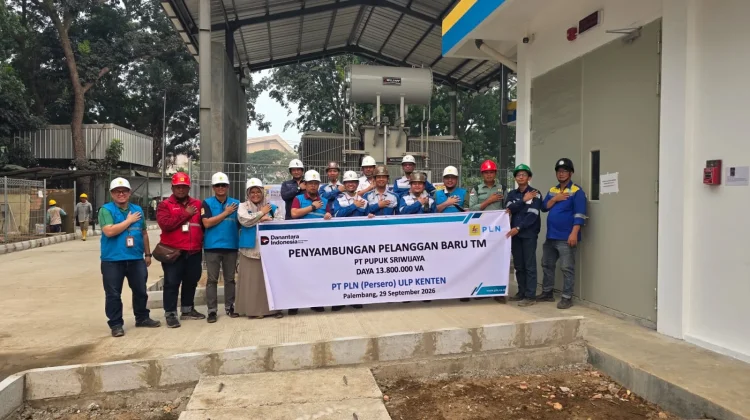 PLN Sambung Daya 13,8 MVA untuk Dukung Operasional Pusri