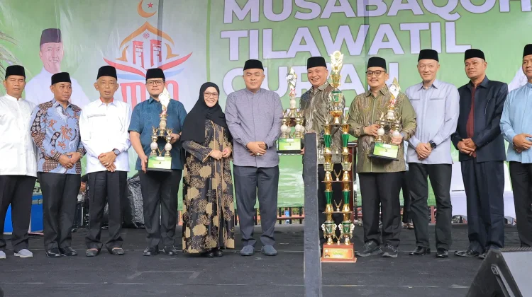Penutup MTQ XXXI, Kecamatan Sako Meraih Juara Umum