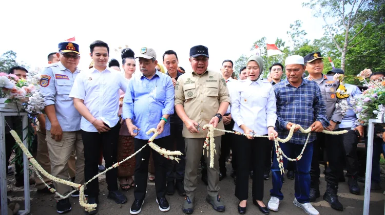Gubernur Sumsel Resmikan Jalan Khusus Batubara di Lahat