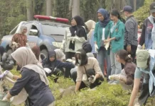 Kolaborasi Bulan K3, Lubuklinggau Susur Sampah Sungai Kelingi