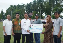 Ratusan Pekerja Sawit OKI Terlindungi BPJS  Ketenagakerjaan