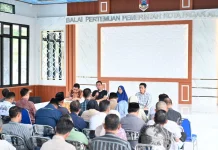 Wali Kota  Pagar Alam Mengajak Lurah dan Camat Bersinergi