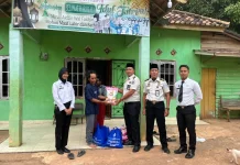 Ramadan Berbagi, Lapas Banyuasin Serahkan Bansos ke Panti Asuhan