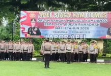 Polres Prabumulih Gelar Apel Siaga Kamtibmas