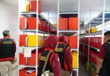 Kejati Sumsel Geledah Rumah Tersangka Dugaan Korupsi Pendistribusian Semen Batu