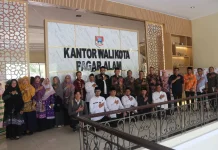 Wali Kota Pagar Alam Dukung Program Sehari Bersama Al- Qur’an.