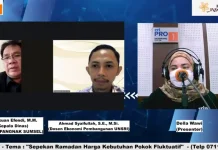 Sepekan Ramadan, Harga Kebutuhan Pokok di Sumsel Fluktuatif