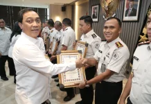 Kalapas Sekayu Terima Penghargaan Joint Operation dari Bareskrim Polri