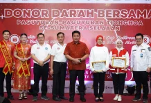 Gubernur Sumsel Tinjau Donor Darah PSMTI di Palembang