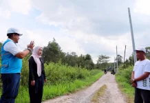 PLN Bersama DPR Tinjau Progres Listrik Pulau Semambu