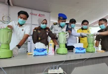 Kejari Banyuasin Musnahkan BB Sabu hingga Rokok Ilegal