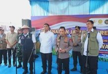 Dukung Ketahanan Pangan, Kapolri Pimpin Tanam Raya Jagung di Ogan Ilir