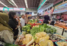 Stok Aman, Satgas Saber Pelanggaran Harga Pusat Sidak di Pasar Lemabang Palembang