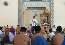 Safari Ramadan, Pemkab OKI Salurkan Bantuan ke Desa Cipta Sari