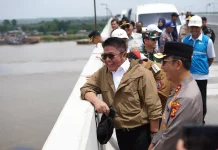 Gubernur Sumsel Tinjau Jalur Mudik, Targetkan Sumsel Bebas Lubang