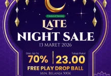 Palembang Square Hadirkan Promo Late Night Sale