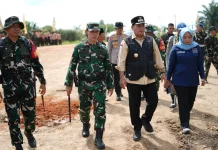 Resmi Ditutup, Bupati Banyuasin Apresiasi TMMD ke - 127