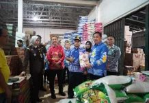 TPID OKI Sidak Pasar, Pastikan Stok Sembako Aman