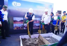 Groundbreaking Flyover Babat Supat, Solusi Jalan Aman di Musi Banyuasin
