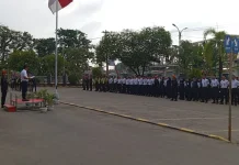 KAI Divre III Palembang Gelar Apel Posko Angkutan Lebaran 2026