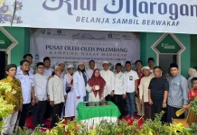 Pusat Oleh-Oleh Kampung Wakaf Marogan Gerakkan Ekonomi Warga