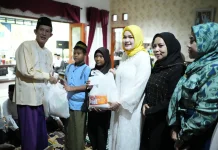 Bukber di Banyuasin, Netta Indian Apresiasi Aksi Berbagi